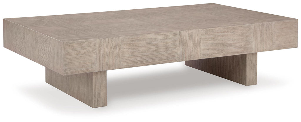 Jorlaina Coffee Table (Brown/Beige)