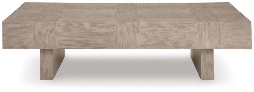 Jorlaina Coffee Table (Brown/Beige)
