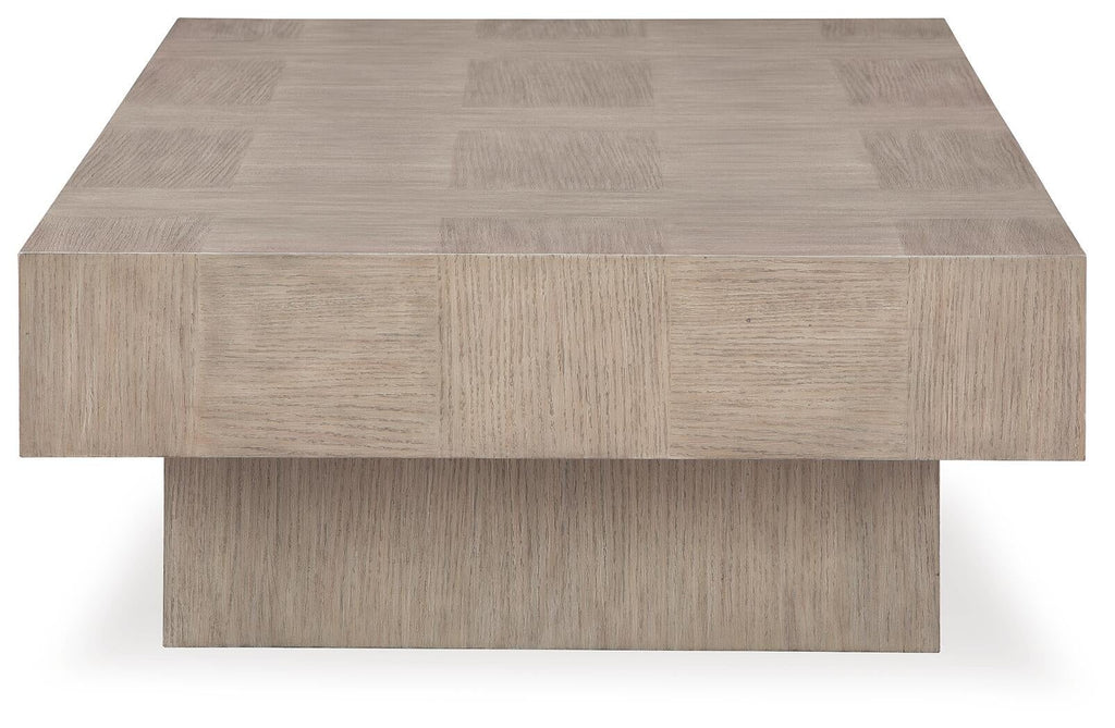 Jorlaina Coffee Table (Brown/Beige)