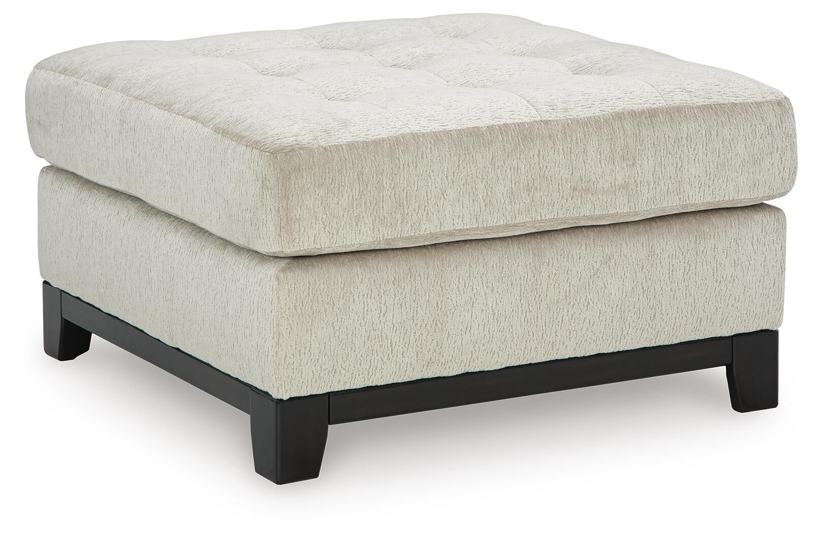 Maxon Place Oversized Accent Ottoman (Blue)