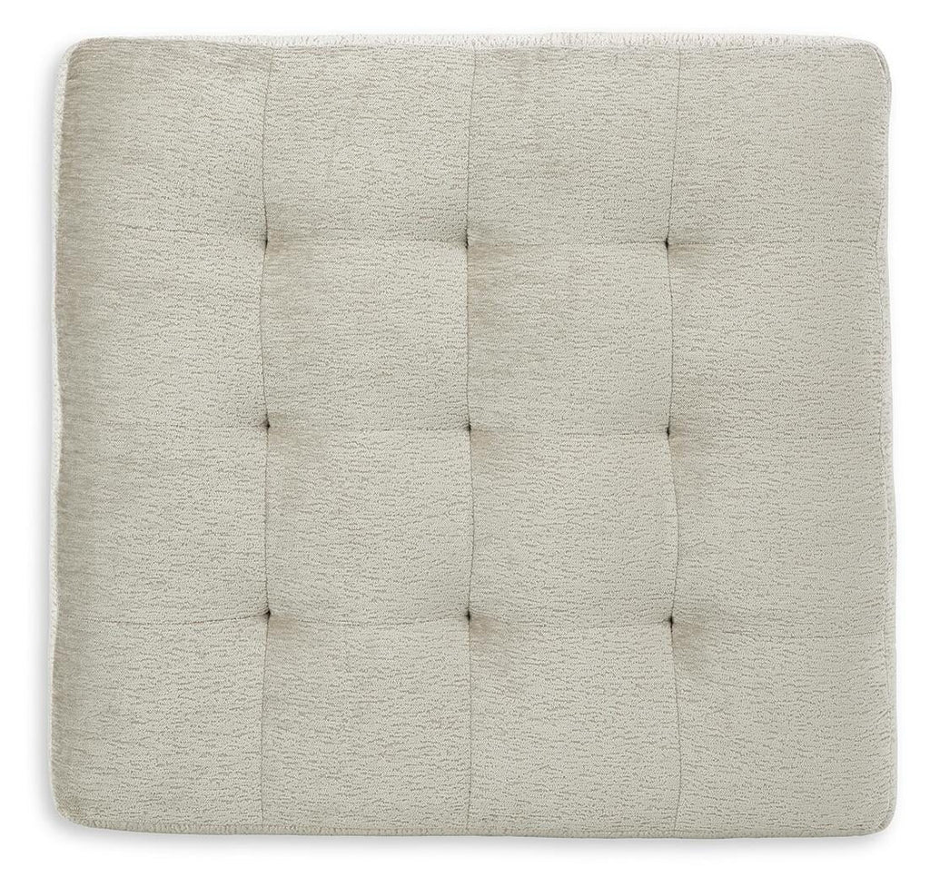 Maxon Place Oversized Accent Ottoman (Blue)