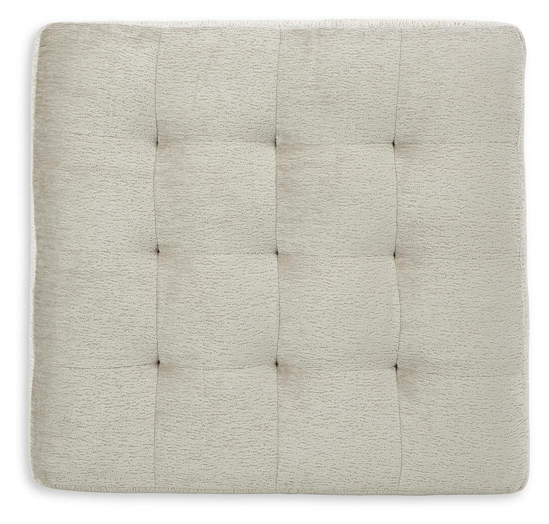 Maxon Place Oversized Accent Ottoman (Blue)