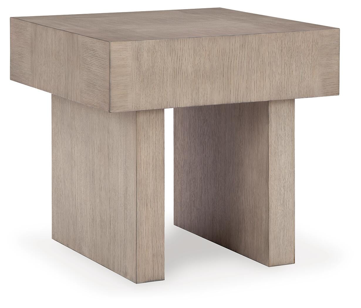 Jorlaina End Table (Brown/Beige)
