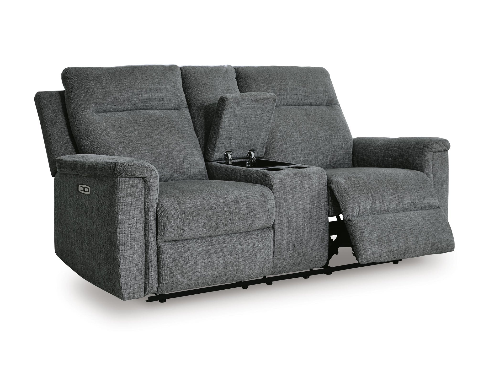Barnsana Power Reclining Loveseat with Console
