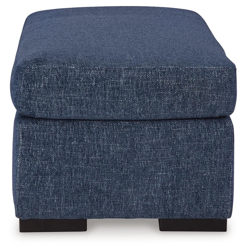 Evansley Ottoman (Black/Gray)