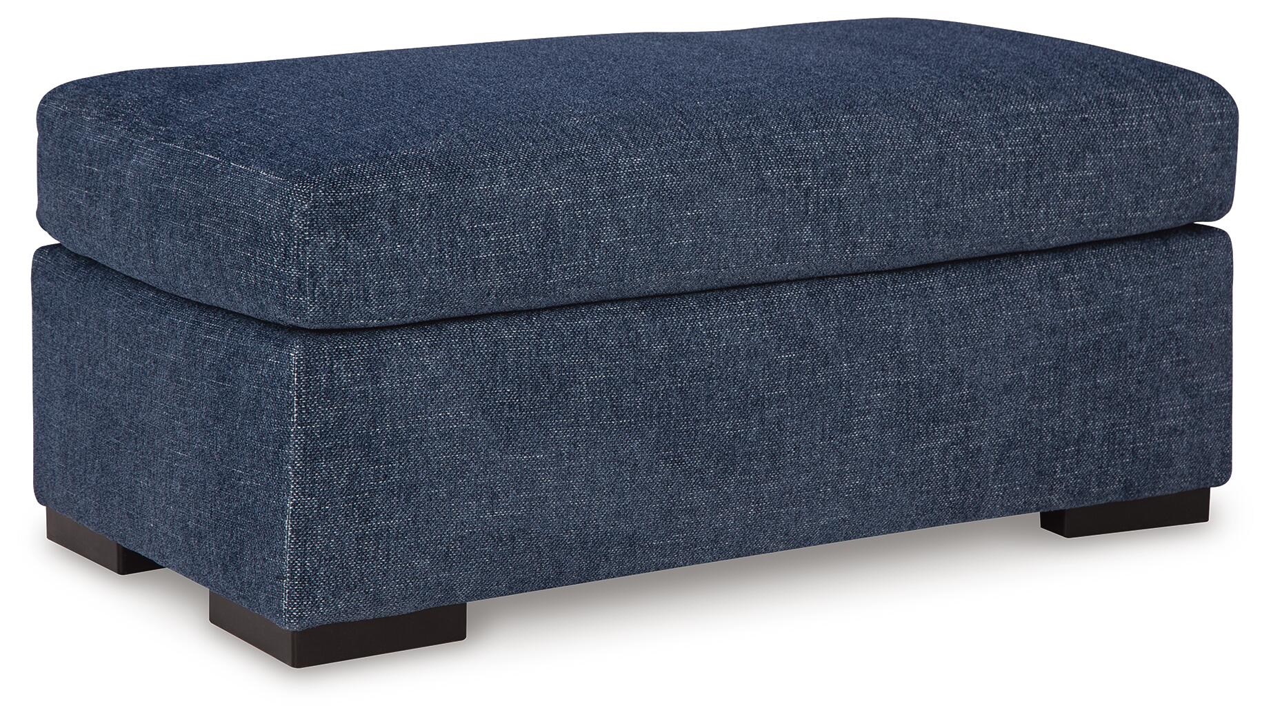 Evansley Ottoman (Black/Gray)