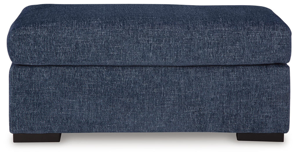 Evansley Ottoman (Black/Gray)