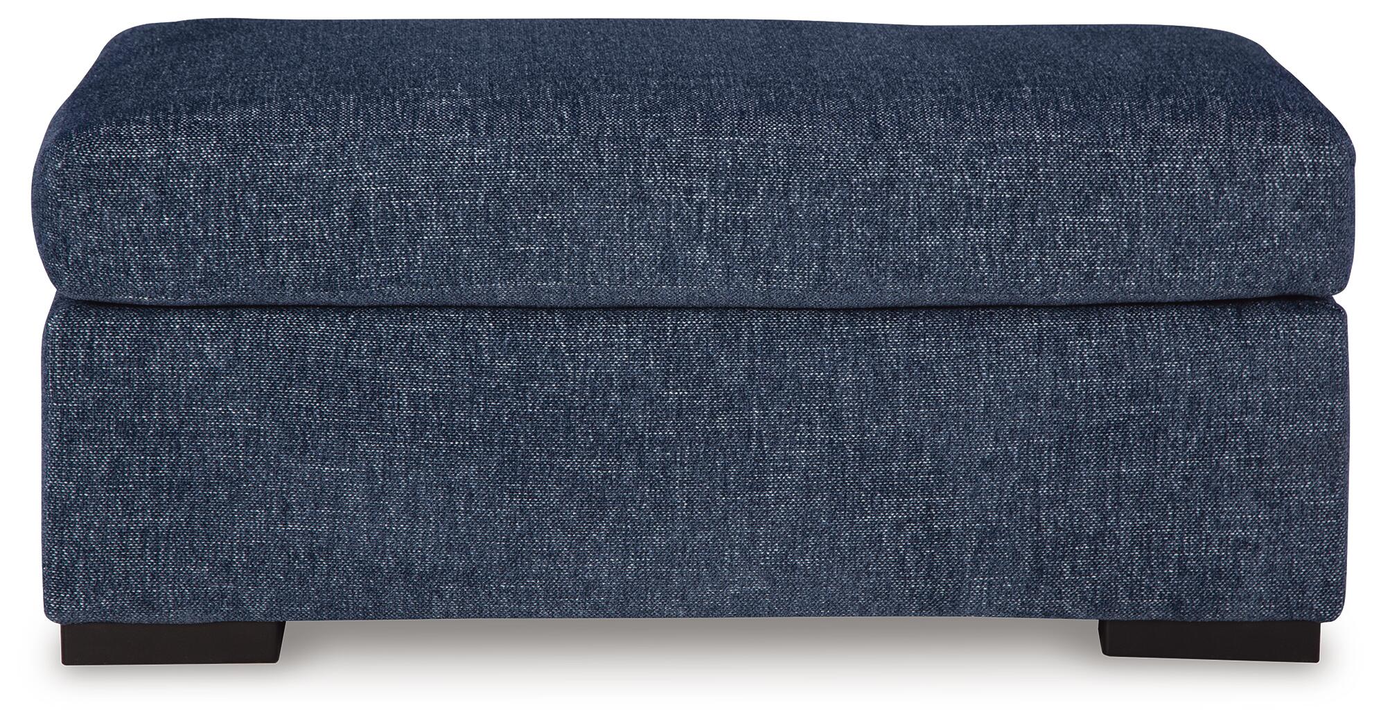 Evansley Ottoman (Black/Gray)