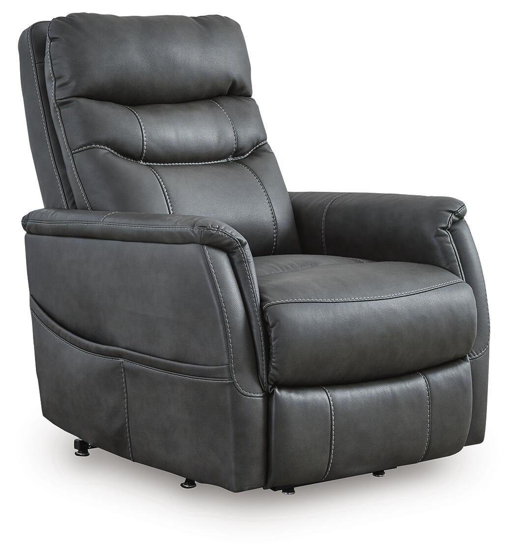 Strawbill Power Lift Recliner (Blue)