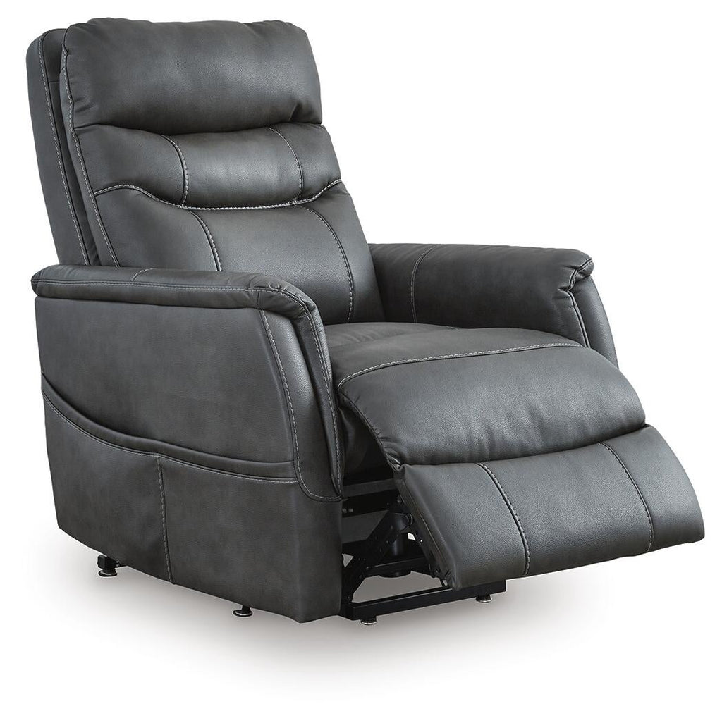 Strawbill Power Lift Recliner (Blue)