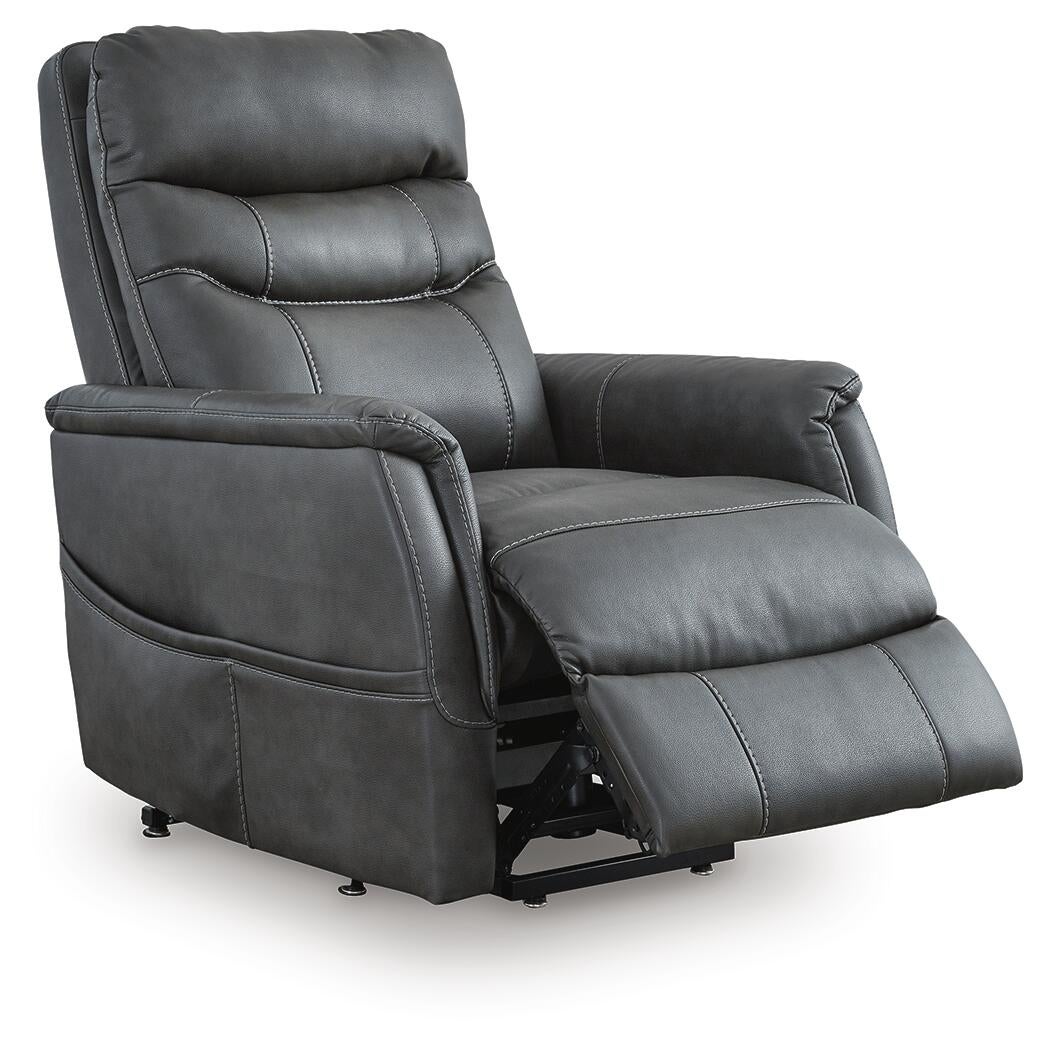 Strawbill Power Lift Recliner (Blue)