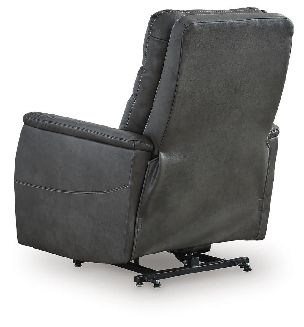 Strawbill Power Lift Recliner (Blue)