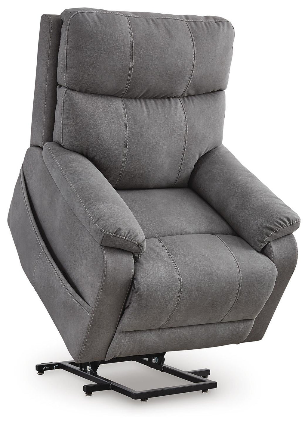Next-Gen Durapella Power Lift Recliner (Black/Gray)