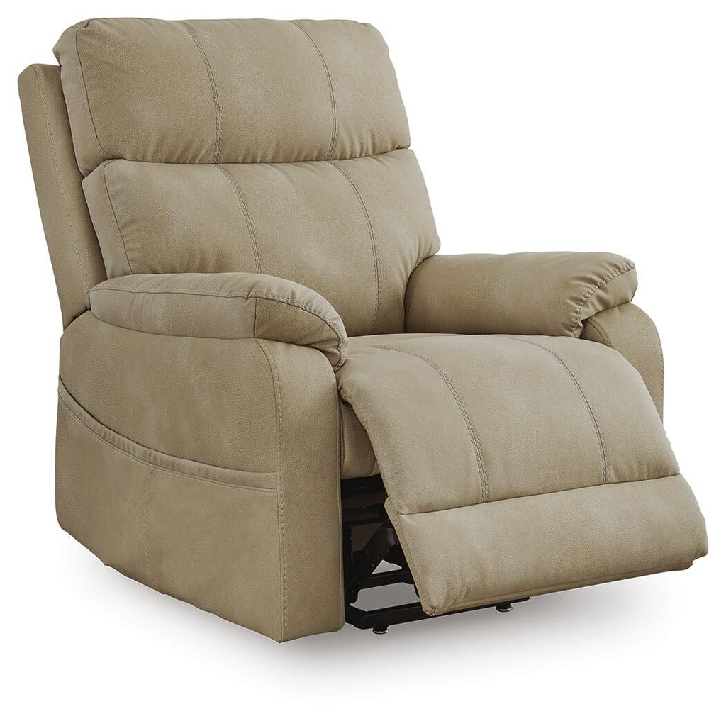 Next-Gen Durapella Power Lift Recliner (Black/Gray)