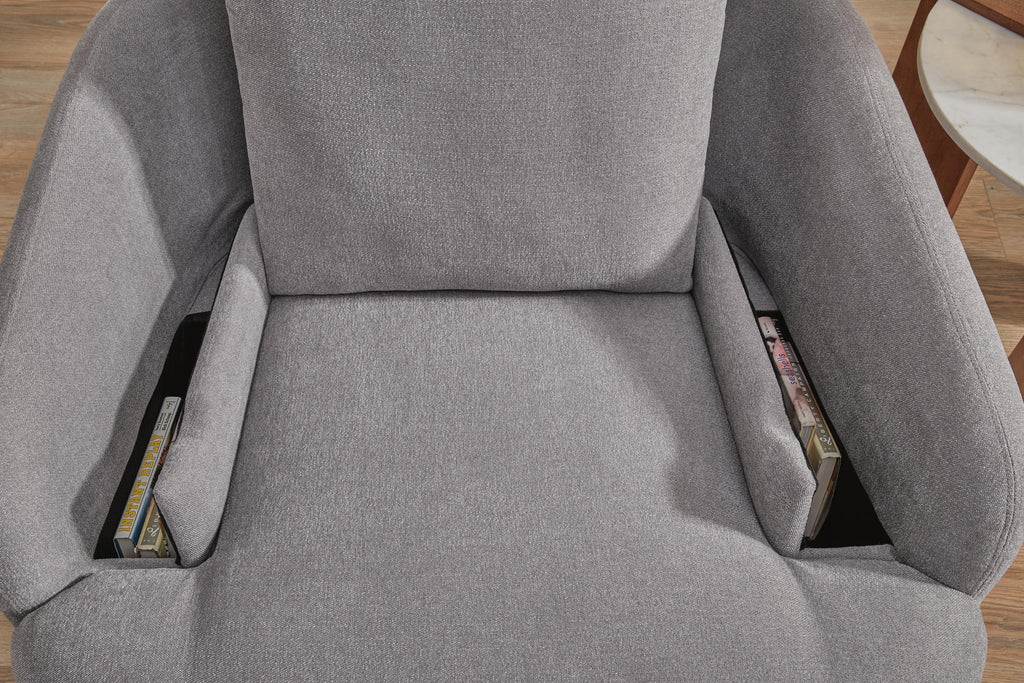 Modmax Swivel Glider Recliner (Orange)