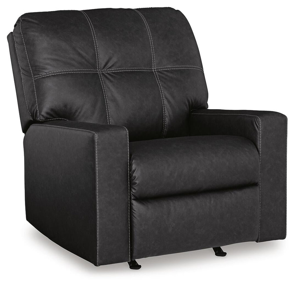 Barlin Mills Recliner (Black/Gray)