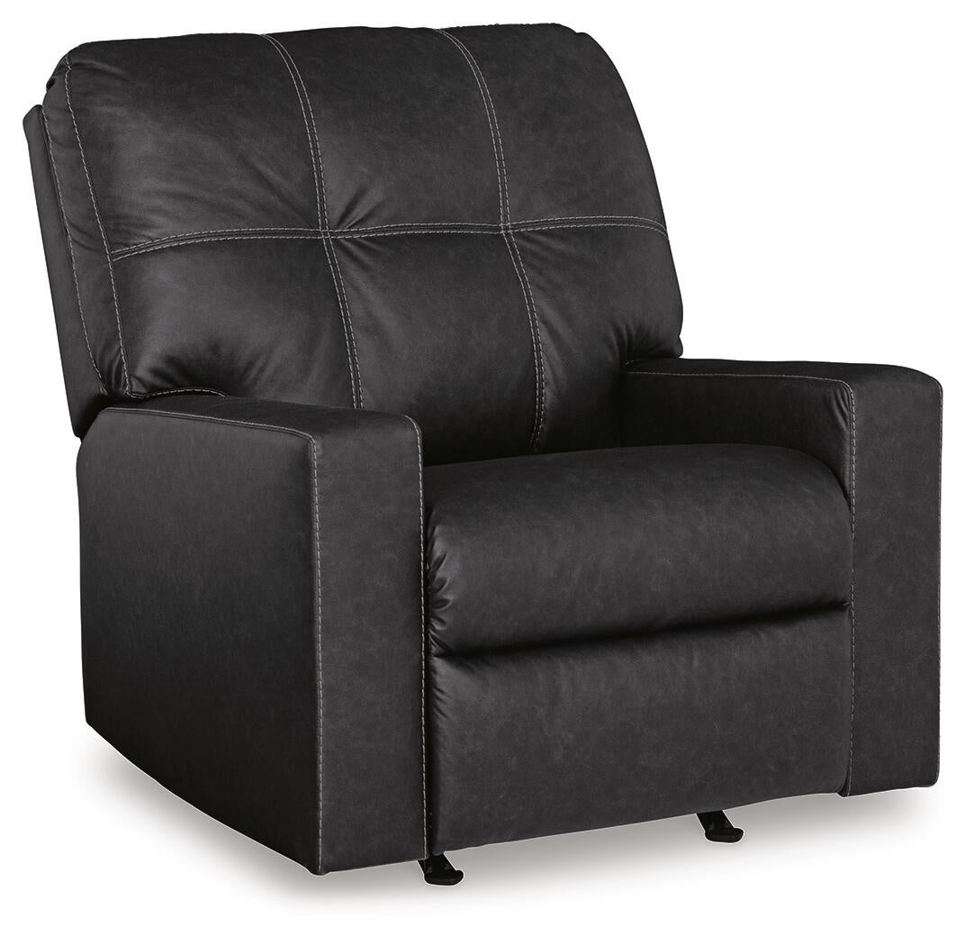 Barlin Mills Recliner (Black/Gray)