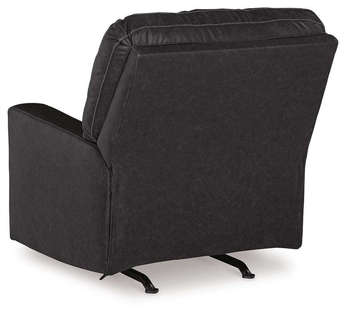 Barlin Mills Recliner (Black/Gray)