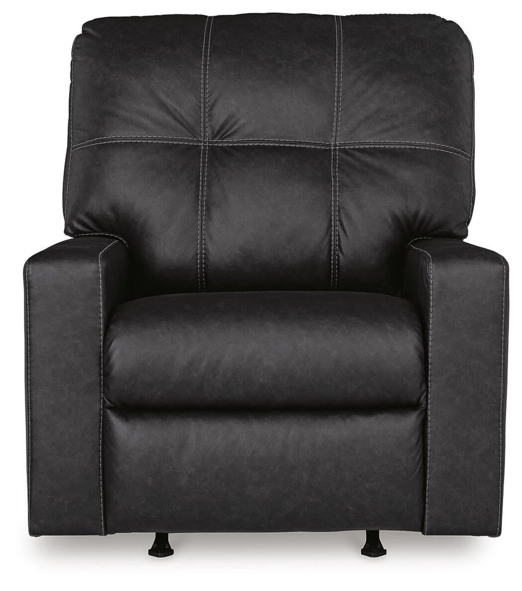 Barlin Mills Recliner (Black/Gray)