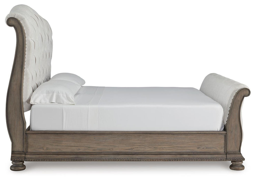 Ardenfield Upholstered Sleigh Bed