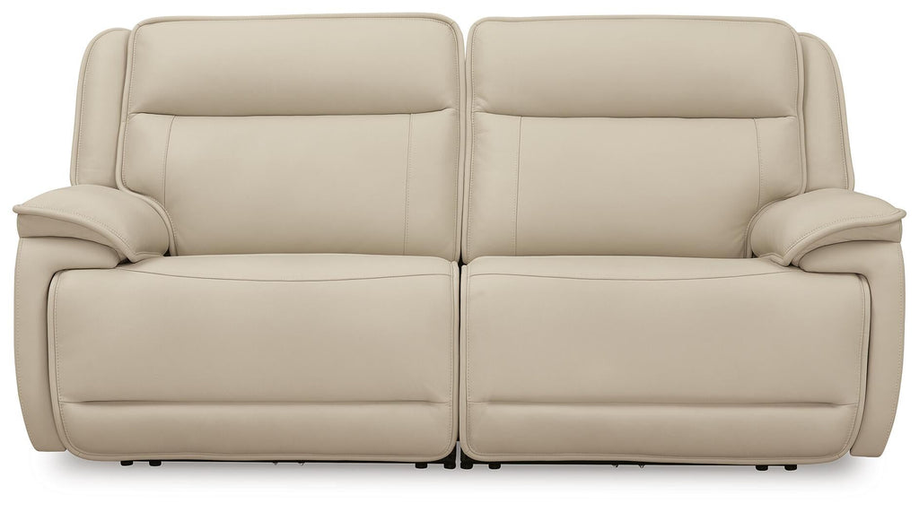 Double Deal 2-Piece Power Reclining Loveseat Sectional