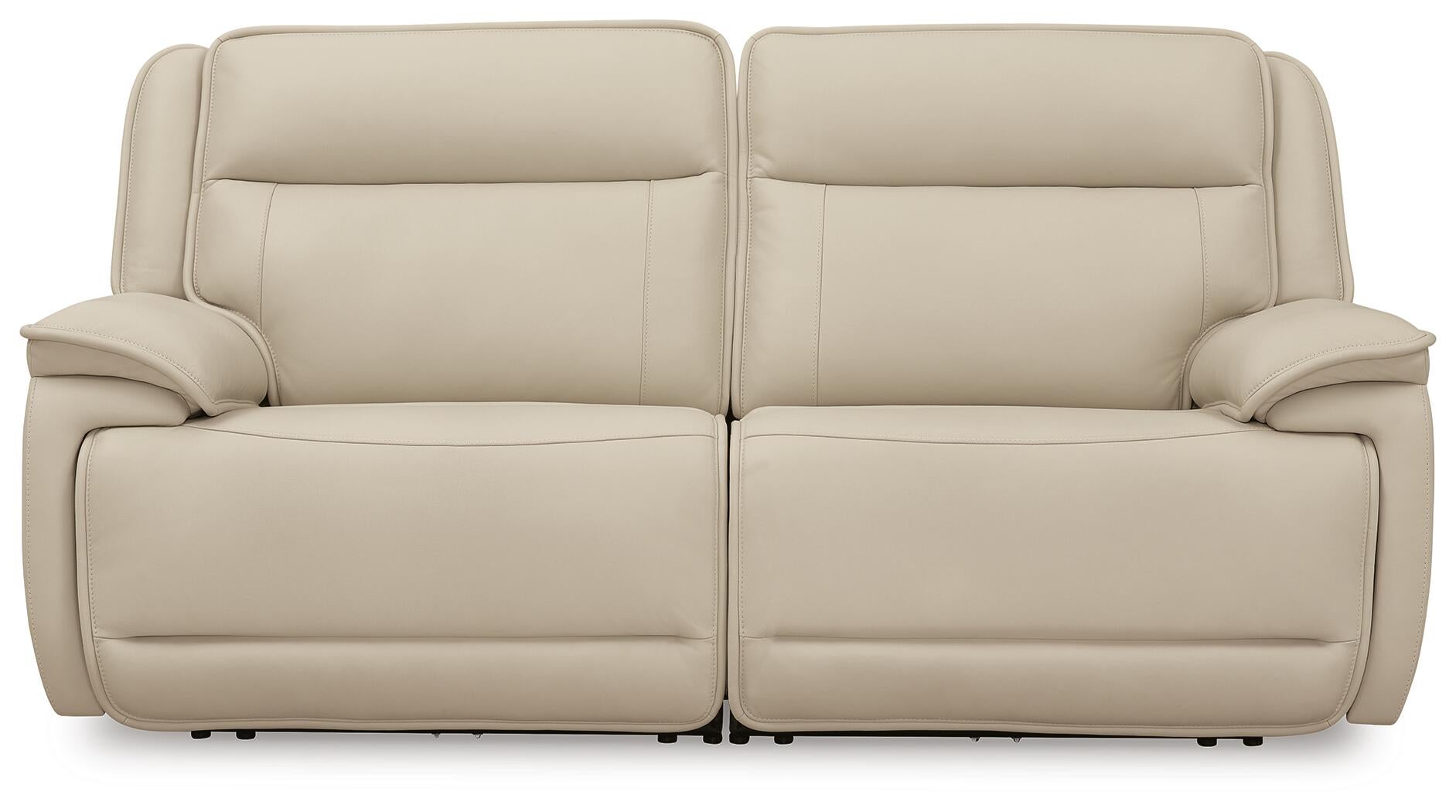 Double Deal 2-Piece Power Reclining Loveseat Sectional