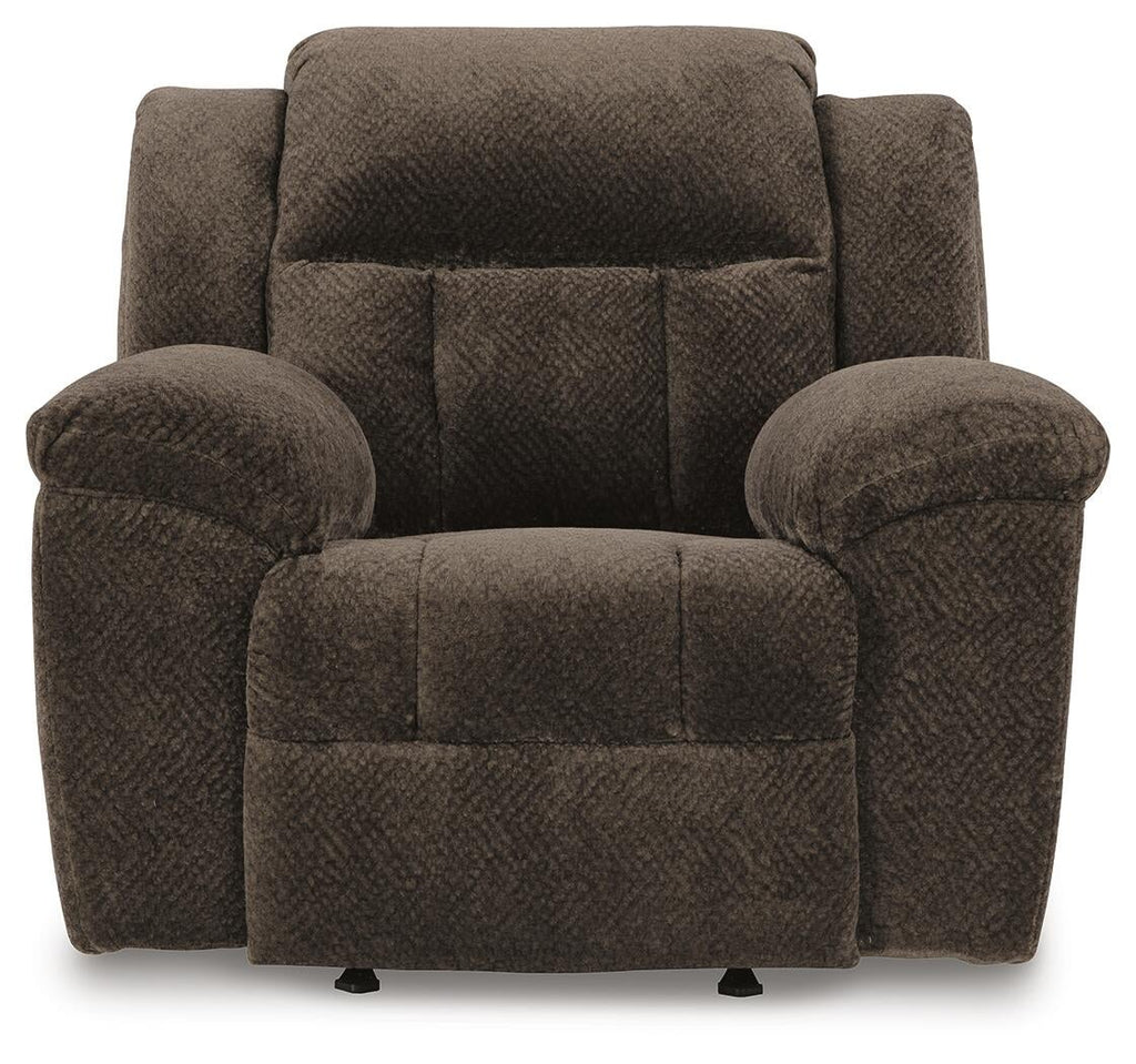 Frohn Recliner (Black/Gray)