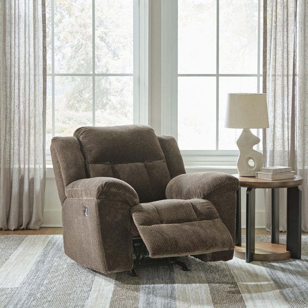 Frohn Recliner (Black/Gray)