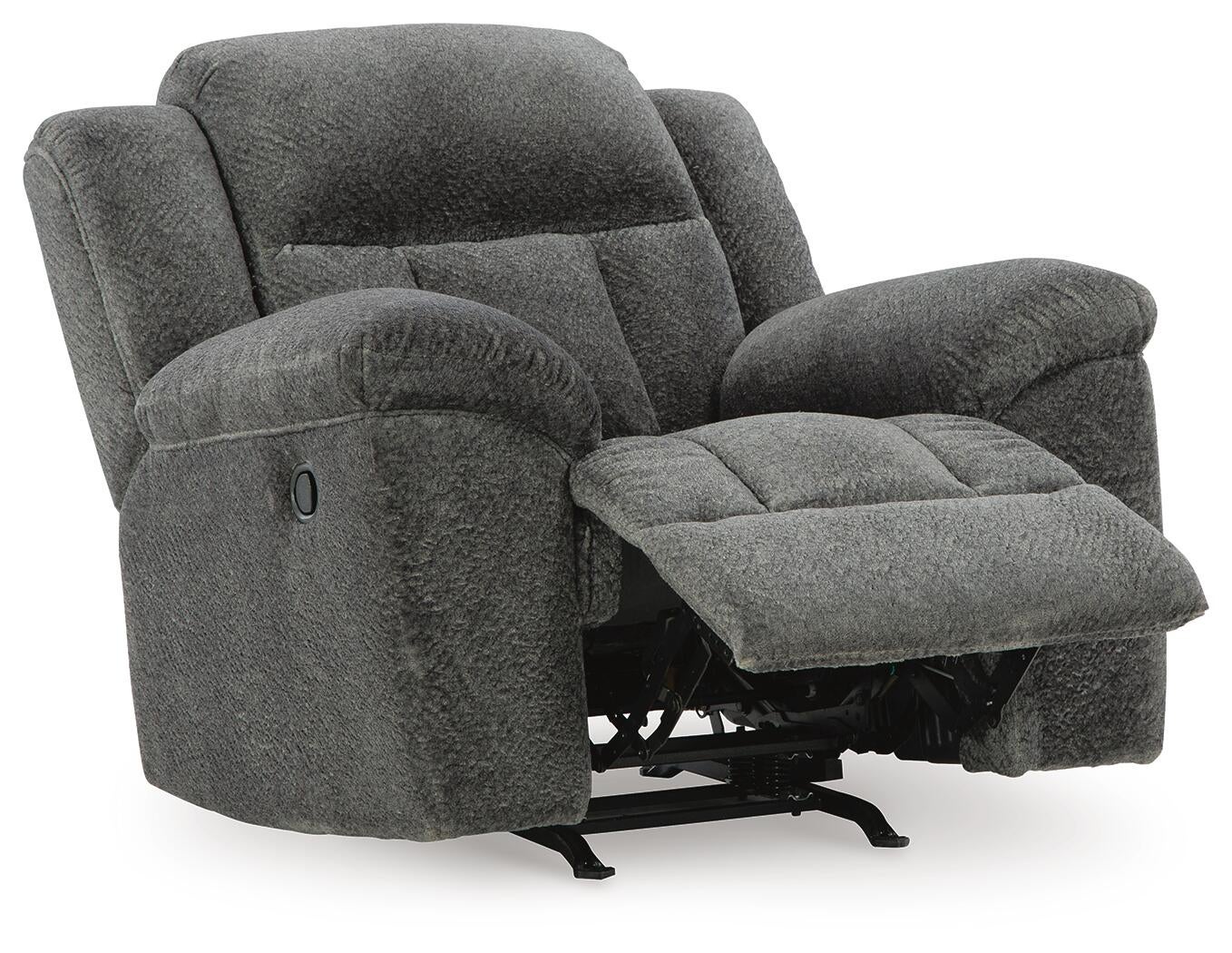 Frohn Recliner (Black/Gray)