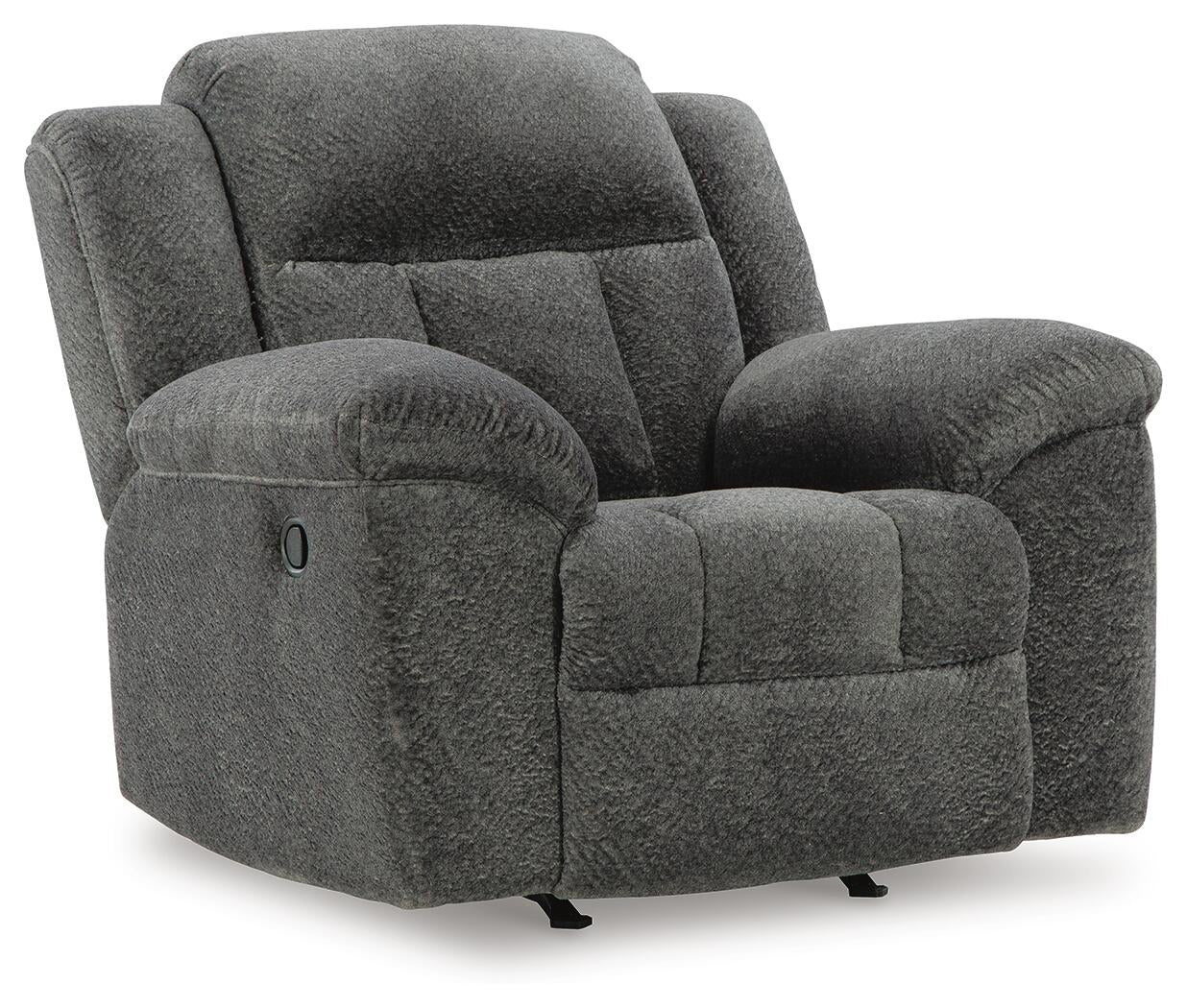 Frohn Recliner (Black/Gray)