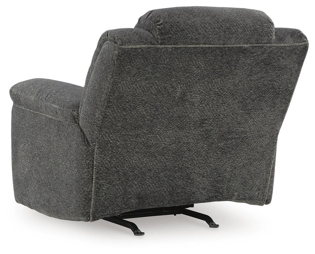 Frohn Recliner (Black/Gray)