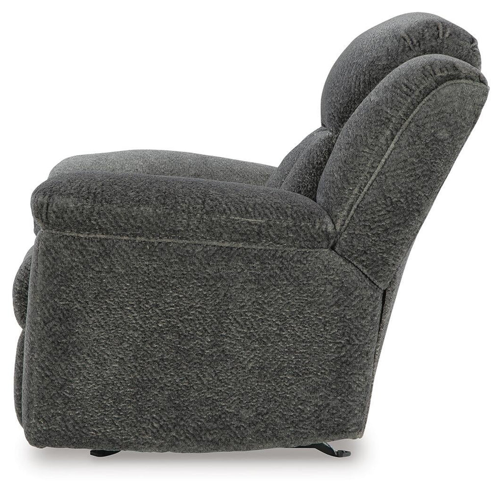 Frohn Recliner (Black/Gray)