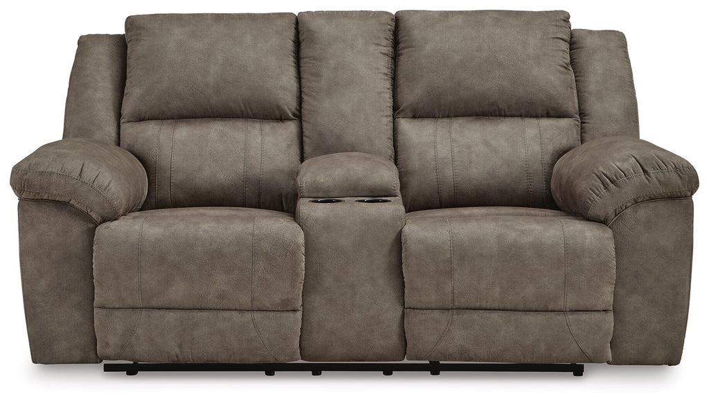Laresview Reclining Loveseat with Console