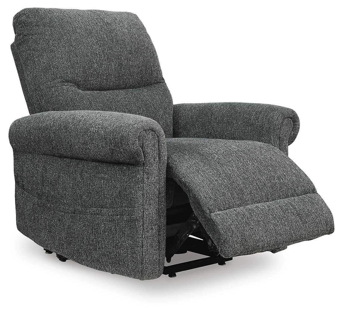 Aureta Power Lift Recliner (Brown/Beige)