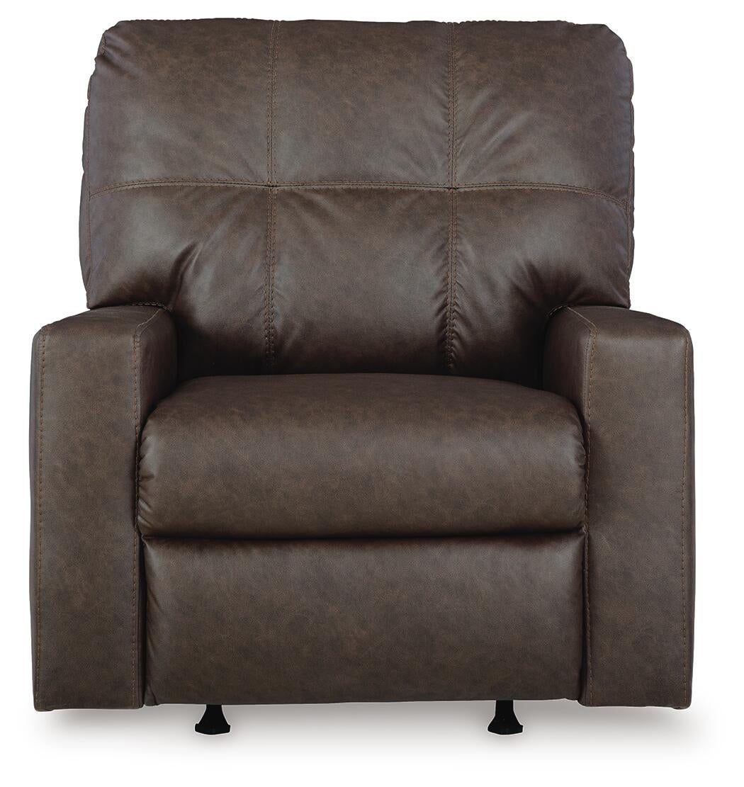 Barlin Mills Recliner (Black/Gray)