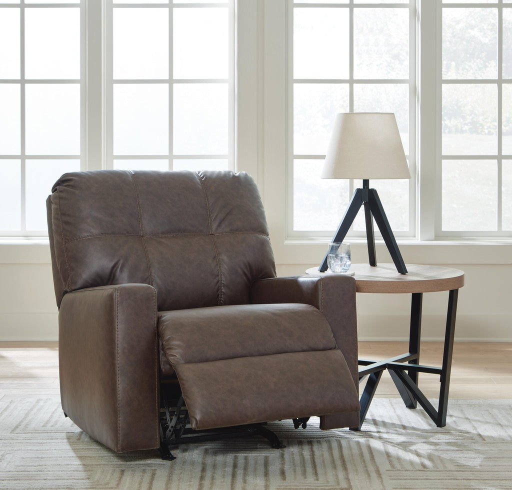 Barlin Mills Recliner (Black/Gray)