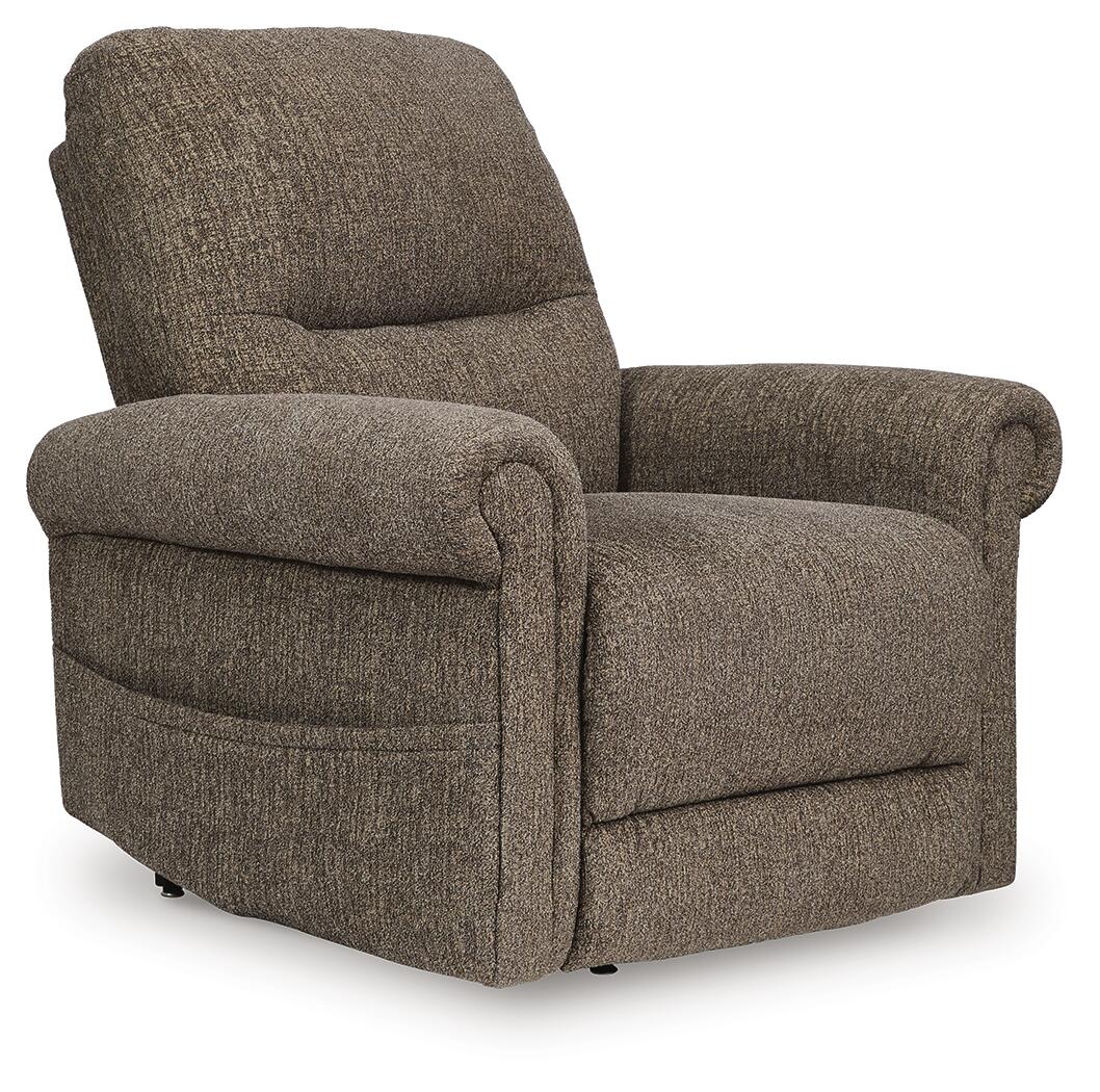 Aureta Power Lift Recliner (Brown/Beige)