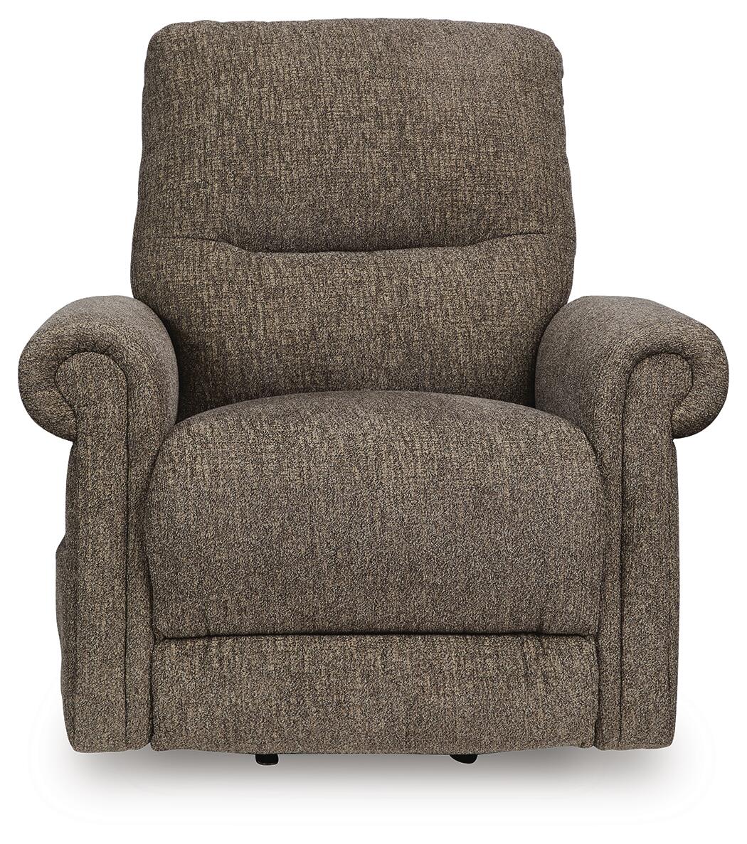Aureta Power Lift Recliner (Brown/Beige)