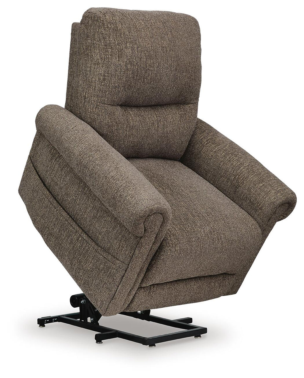 Aureta Power Lift Recliner (Brown/Beige)