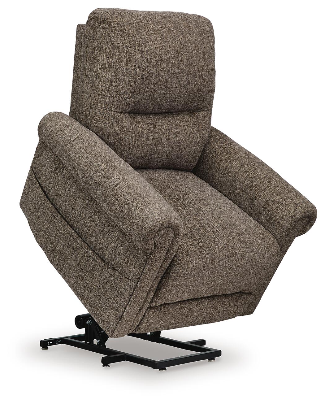 Aureta Power Lift Recliner (Brown/Beige)