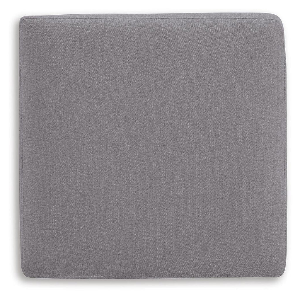 Modmax Oversized Accent Ottoman (Black/Gray) 2