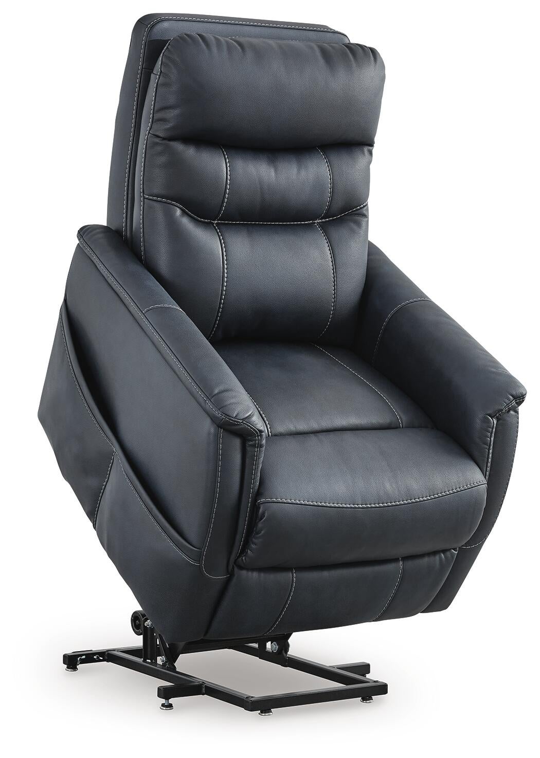 Strawbill Power Lift Recliner (Blue)