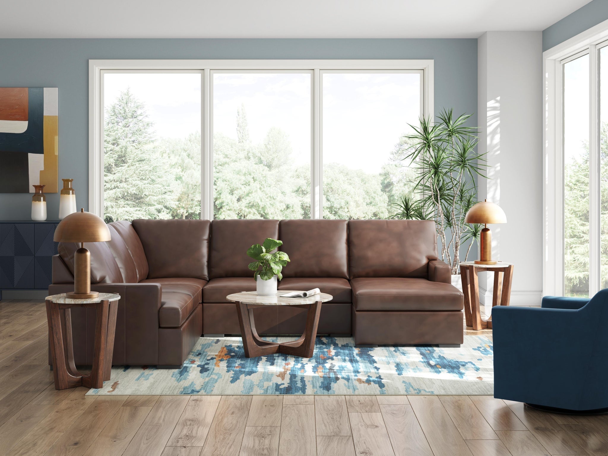 McDowlan 3-Piece Sectional with Chaise