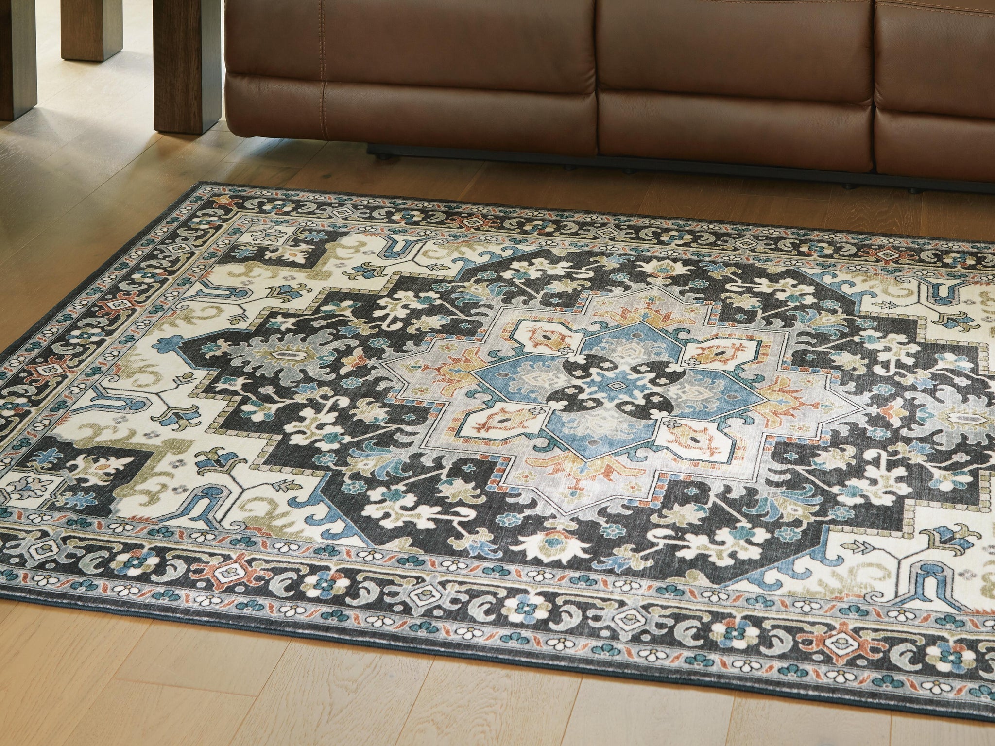 Leningston 8' x 10' Washable Rug