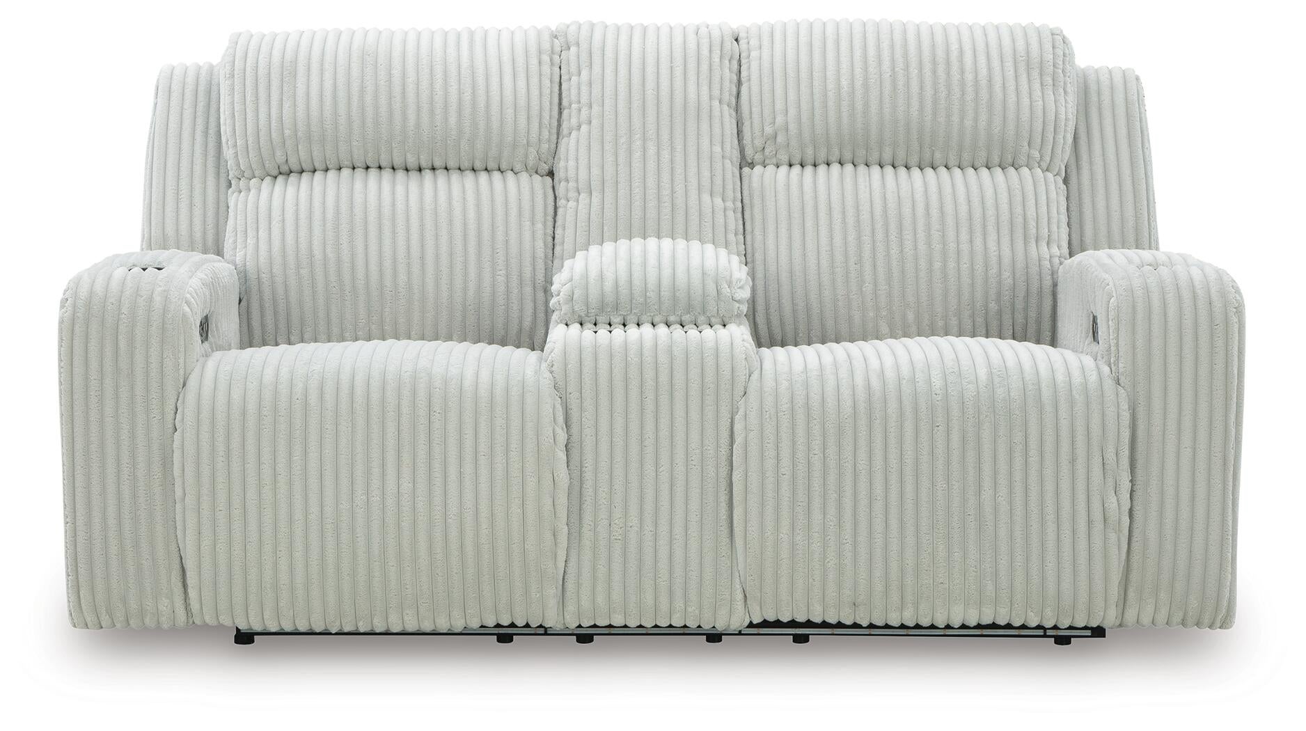 Belvarrow Power Reclining Loveseat with Console