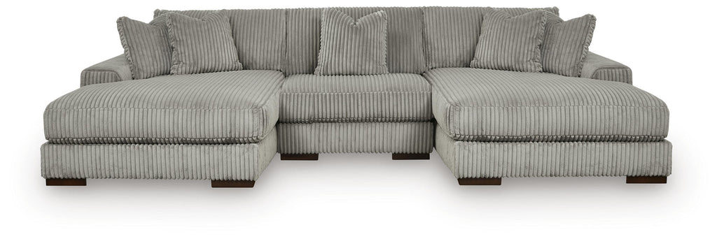 Lindyn 3-Piece Sectional with Double Chaise