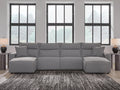 Modmax II 4-Piece Power Reclining Sectional with Chaise