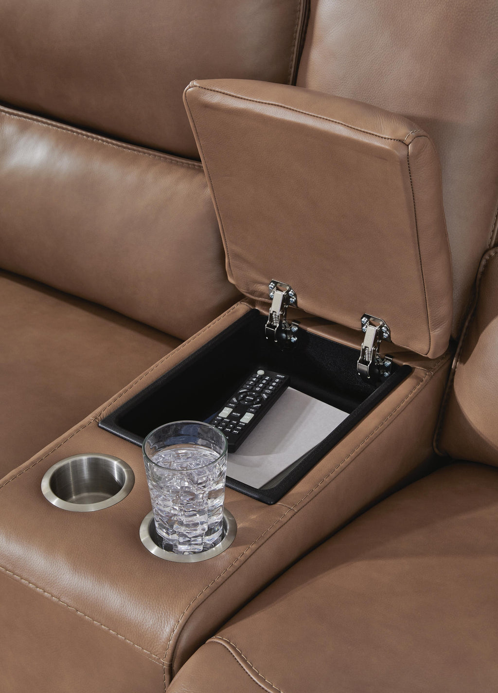 DeepWakes Power Reclining Loveseat with Console