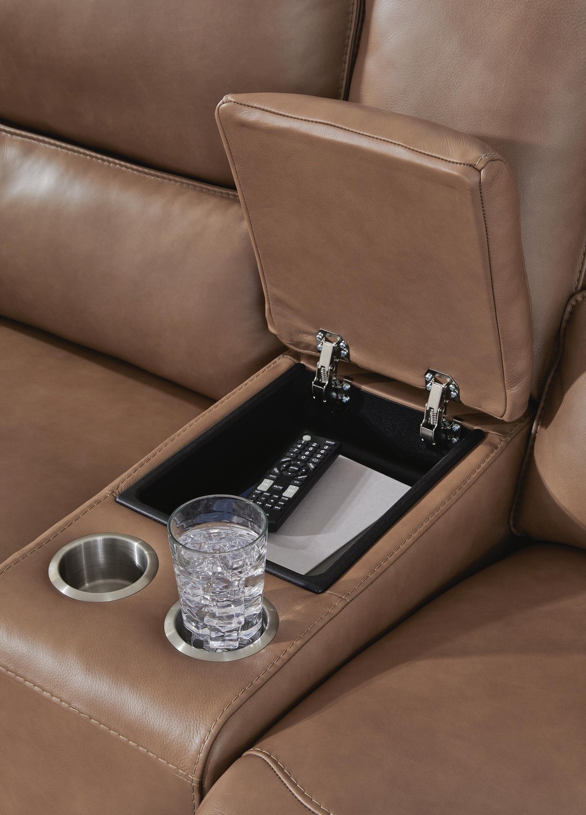 DeepWakes Power Reclining Loveseat with Console