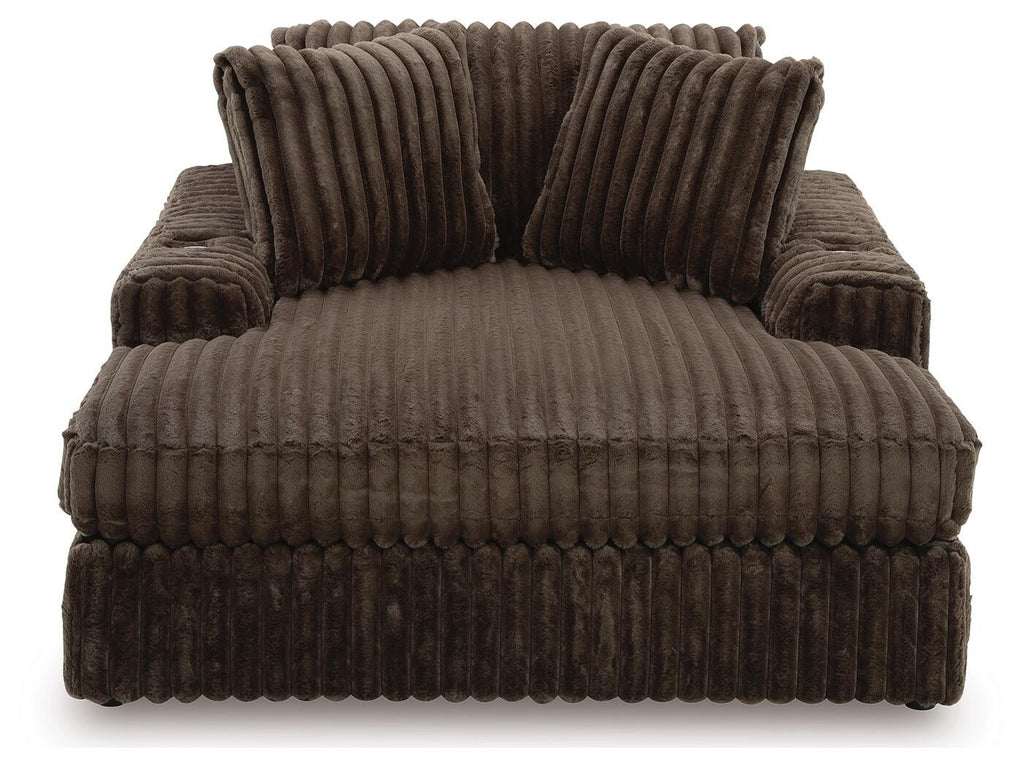 Midnight-Madness Oversized Chaise